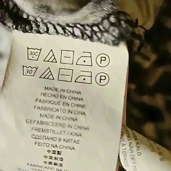 Womens Michael Kors Leapord Print 100% Viscose Cinched Cropped Blouse XS - Picture 3 of 4